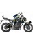 Yamaha MT 07 Colorful Camo Design Sticker Set (Beyaz Yoğun) 1