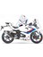 RKS SRK 125 R MPower Design Beyaz Sticker Set 1
