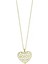 14 Ayar Altın Kalpli Kolye - 0201230 1