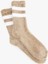 Çizgili Tüylü Havlu Soket Çorap 1