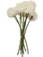 Yapay Çiçekler Chrysanthemum Ball Flowers Buket Buket 10 Adet Önemli Insanlar Için Mevcut Glorious Ahlaki (Beyaz) (Yurt Dışından) 1