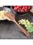 Sağlıklı Pişirme Aletleri Set Ahşap Pişirme Aletleri Doğal Yapışmaz Sert Ahşap Spatula ve Kaşık - Dayanıklı Çevre Dostu ve Güvenli Mutfak Yemek Kaşığı (Yurt Dışından) 2