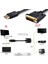 Display Port To DVI 24+1 Çevirici Kablo 1.5m 3