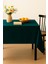 Kadife Dokulu Masa Örtüsü | Şık, Yumuşak, Leke Tutmaz Petrol Masa Örtüsü 1