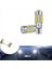 10 Adet W5W T10 12V 6000K 5630 10 Smd Araba LED Ampul Canbus Plaka Takoz Yan Dönüş Sinyal Lambası Süper Parlak Beyaz (Yurt Dışından) 4