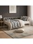 Alchera Daybed Tek Kişilik Sedir Divan Metal Karyola Beyaz 1