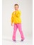 Kız Çocuk %100 Pamuk Owersize Sweat ve Likralı Iki Iplik Çima Detaylı Pantolon Takımı 1