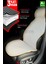 Oto Koltuk Koruyucu Kılıf Krem Universal 2 Parça Ön A+ Kalite 8