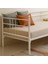 Soho Daybed Tek Kişilik Sedir Divan Metal Karyola Beyaz 3