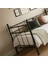 Lalas Daybed Tek Kişilik Sedir Divan Metal Karyola 90x200 2