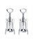 2 Pcs Taşınabilir Paslanmaz Çelik Kırmızı Şarap Açıcı Kanat Tipi Metal Sommelier Şarap Tirbuşon Şişe Açıcıları Cirkscrews (Yurt Dışından) 1