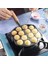 Takoyaki Pişirme Tavası 14 Boşluklar Çok Fonksiyonlu Barbekü Plakası Yapışmaz El Pişirme Araçları Restoran Tenceresi (Yurt Dışından) 4