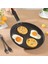 4 Delikli Kahvaltı Tavası Mini Omlet Pan Mutfak Araçları Yapışmaz Küçük Kızartma Tan Yumurta Hambra Kalıp (Yurt Dışından) 4
