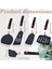 Silikon Spatula 5 Paket Spatulas Silikon Yapışmaz Tencere Için Set Isıya Dayanıklı Mutfak Pişirme Eşyaları Seti (Yurt Dışından) 5