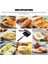 Izgara Sandviç Üreticisi Ekmek Tost Kahvaltı Makinesi Hotdog Sandviç Tava Yapışmaz Alüminyum Flip Tava Mutfak Aracı (Yurt Dışından) 5
