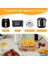 Hava Fryer Rafı Tun Toa Yayrak Yapılıklı Kurtucu Rafları Paslanmaz Çelik Hava Fritöz Sepet Tepsi Hava Fritöz Aksesuarları (Yurt Dışından) 4