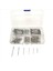 525PC Split Pins Cotter Fixings Set Çeşitli Boyutlar Çinko Kaplama Çelik Sabit Kılıf (Yurt Dışından) 2