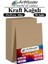 Kraft Kağıdı 25X35 cm 50 Adet 80 gr Hediye Paketleme Kagıdı Çeyiz Kaplama Kağıt Saman Kağıt Çizim Kağıdı 1