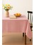 Kadife Dokulu Masa Örtüsü | Şık, Yumuşak, Leke Tutmaz Pudra Masa Örtüsü 1