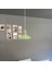 Avilla Mint Tekli Metal Avize Ahşap Kafa Başlık Rustik Cafe Mutfak Modern Sarkıt Aydınlatma 3