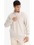 Regular Fit Yarım Fermuarlı Sweatshirt E9629AX25AU 4