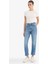 Mary Vintage Straight Fit Yüksek Bel Bilek Boy Jean Yıkamalı Pantolon F3094AX25WN 2
