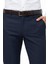 Erkek Regular Fit Armürlü Kumaş Pantolon Likra Kumaş BGL-ST05038 5