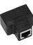 3x 2 Port RJ45 Ayrıştırıcı Adaptör Lan Ağı Ethernet Genişletici Konektör Fişi Lot 1 Pcs (Yurt Dışından) 5