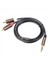 2x Rca Kablo Hifi Stereo 3 5mm Ila 2rca Ses Kablosu Aux Aux Rca Kabak Amplifiverler Için 3 5 Y Sonrıcı Ses Car Aux Cep Telefonu (Yurt Dışından) 3