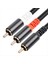 2x Rca Y Adaptör Kablosu Subwoofer Y Kablosu 1x Rca Ila 2x Rac Ses Kablosu 1 Rca Ila 2 Rca Güç Amplifikatör Ses Kablosu 3 Metre (Yurt Dışından) 3