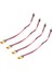 4pcs 28CM 11 Inç XT60 Xt-60 Rc Pil Için Erkek Kadın Fiş Konektör Adaptörü (Yurt Dışından) 1