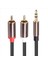 3x Rca Kablo Hifi Stereo 3 5mm Ila 2rca Ses Kablosu Aux Aux Rca Kabacı Amplifiker Için Asoyo Araç Aux Cep Telefonu (Yurt Dışından) 3