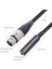 Xlr Ila 1/4 Kablo Dengeli Xlr Dişi Ila 1/4 Inç Dişi Stereo Ses Adaptörü 3 Pin Dişi Xlr Ila 1/4inch Konektör Kablosu (Yurt Dışından) 5