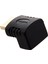 HDMI Adaptörü 90 Derece Sağ Açısı L - Tip (Alt) Siyah (Yurt Dışından) 5