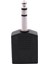 Mono 6 35MM Erkek Fişine Çift 6 35MM Kadın Soket Ayırtıcı Adaptör Bağlayıcısı (Yurt Dışından) 1