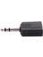 Mono 6 35MM Erkek Fişine Çift 6 35MM Kadın Soket Ayırtıcı Adaptör Bağlayıcısı (Yurt Dışından) 5