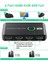4K Kvm Anahtarı USB HDMI Uyumlu Anahtarlar 2 Bilgisayar Için Klavye Fare Yazıcısını Paylaşın ve Monitör 4K 60Hz&#39 I Destekleyin (Yurt Dışından) 5