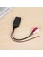 2pcs Araba Evrensel Kablosuz Bluetooth Modülü Müzik Adaptörü Rca Aux Ses Kablosu (Yurt Dışından) 3