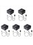 5x Dijital Optik Audio 1x3 Ayrıştırıcı Dijital Spdıf Toslink Fiber Audio Seri Dinleyici Mavi Ray DVD Hdtv Için 3&#39 Ten 1&#39 I Çıkış (Yurt Dışından) 1
