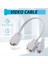 VGA Video Için Yeni 1 Pc Ila 2 Monitör Splitter Kablosu (Yurt Dışından) 4