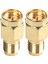 2x Dayanıklı Sma Erkek Fişi Rp-Sma Dişi Rf Koaksiyel Bağlayıcı (Yurt Dışından) 1
