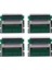 4x Ide 44 Pin Erkek - Cf Kompakt Flaş Erkek Adaptör Konnektörü (Yurt Dışından) 1