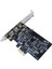 PCI-E-1394 Firewire Kartı Pcı-Ex1-Ieee 1394 3 Portlu Firewire Kartı Destek 1440X1080 Çözünürlük 0 8m 1394 Kablo ile (Yurt Dışından) 3