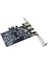 PCI-E-1394 Firewire Kartı Pcı-Ex1-Ieee 1394 3 Portlu Firewire Kartı Destek 1440X1080 Çözünürlük 0 8m 1394 Kablo ile (Yurt Dışından) 5