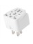 Abd Seyahat Fişi Adaptörü Ab/uk/au/ın/cn/jp/asıa/italya/italya/brezilya - Abd (Tip B) 3 Prong Abd Fişi Şarj Converter Beyaz (Yurt Dışından) 1