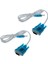 2x Db9 Bilgisayar Veri Kablosu Db9 9 Pin VGA Dişi Kablo USB - R232 Arayüz Veri Kablosu (Yurt Dışından) 1