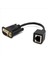 2x VGA - RJ45 Adaptör Ağ Kablosu - VGA Ağ Kablosu Bağlayıcı Monitörü Ağ Kablosu Konnektörüne VGA Extender (Yurt Dışından) 2