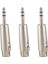 3x Yeni Xlr&#39 Den Kadın 6 3mm Jack Kurşun Fişi Mikrofon Mikrofon Yama Kablosu Adaptörü (Yurt Dışından) 1