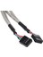 2x Ana Pano 4 Port USB 2 0 Ila 9 Pin Başlık Braketi Uzatma Kablosu (Yurt Dışından) 5