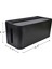 Masa Kablo Yönetimi ve Güç Şerit Kutusu Çözümleri (Siyah) Için 2x Kablo Yönetim Kutusu (Yurt Dışından) 2